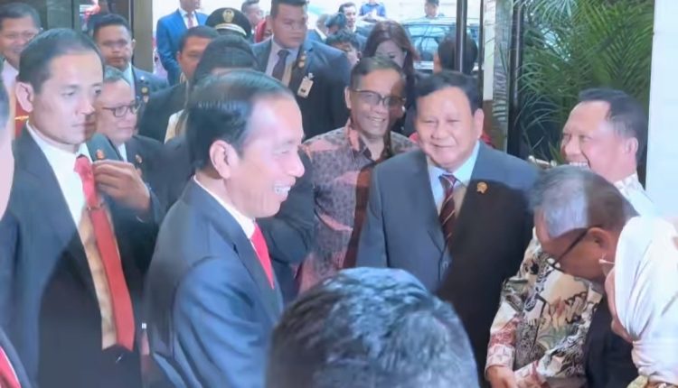 Pertemuan Jokowi dan Prabowo di Malaysia (foto: ist)