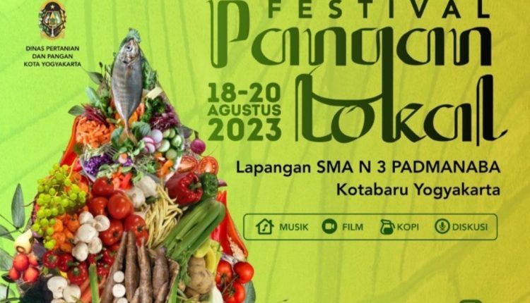 Poster Festival Pangan Lokal Yogyakarta 2023 (Foto: ist)
