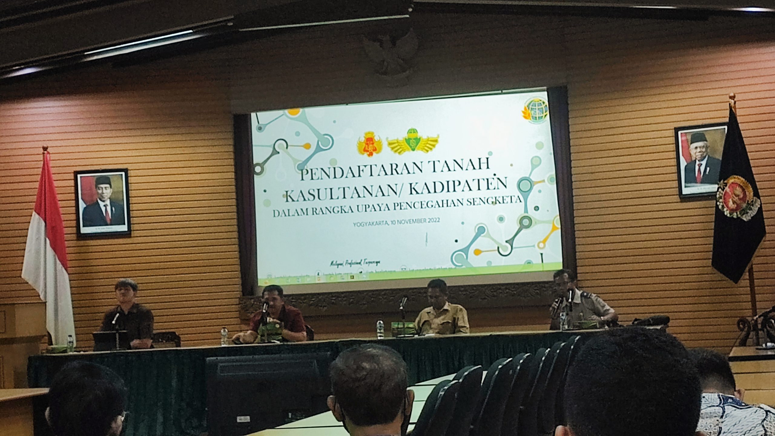 Sosialisasi Pemanfaatan Tanah Kasultanan, Tanah Kadipaten, dan Tanah Kalurahan di Jogja (foto: Deny Hermawan)